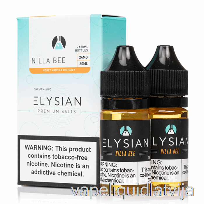 Nilla Bite - Elīzes Sāļi - 60ml 24mg Vape šķidrums